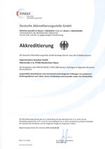 Deutsche Akkredietierungsstelle GmbH - Prüflaboratorium