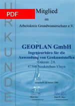 Mitglied im Arbeitskreis Grundwasserschutz e.V.